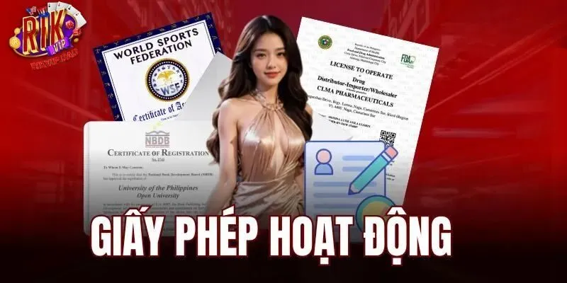 Nhà cái có đa dạng giấy phép hoạt động